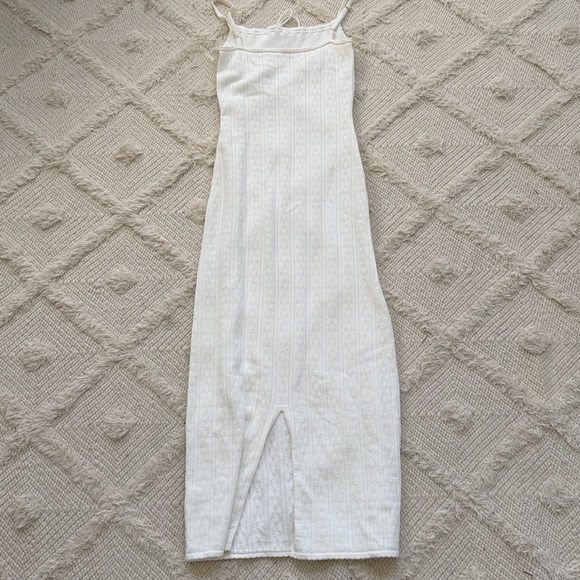 House Of Cb Myla Pointelle Maxi Sweater Dress - Picture 5 of 5